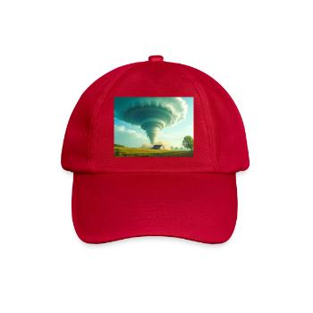 tornado The Storm That Changes Everything - Baseball Cap - classic red - Front