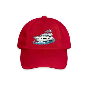 Maritime Yacht Style - Baseball Cap - classic red - Front