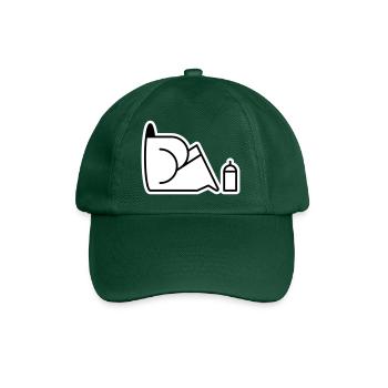 À la recherche de boîtes - Casquette classique - vert bouteille - Devant