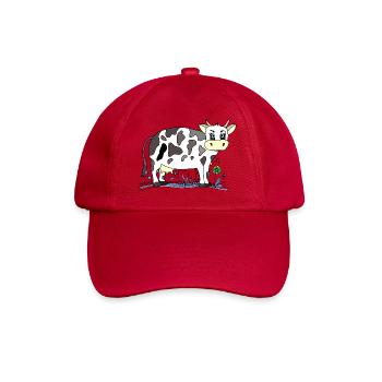 Cow - Baseball Cap - classic red - Front
