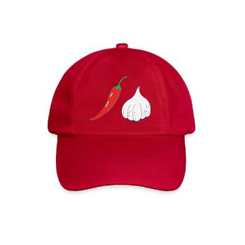 Chili and garlic duo - Baseball Cap - classic red - Front