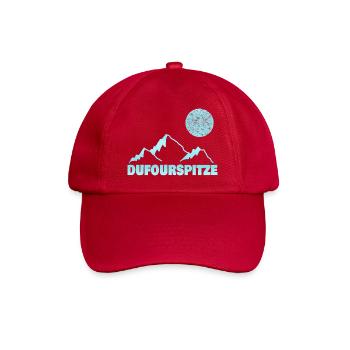 Bergsport dufourspitze - Baseballkappe - klassisch Rot - Vorne
