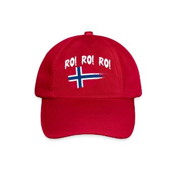 Norvège des fjords Norge Navire scandinave ro-viking - Casquette classique - rouge classique - Devant