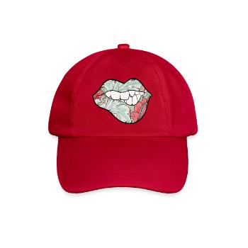 Nature Sexy Lips - Baseballkappe - klassisch Rot - Vorne