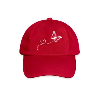 Butterfly Love - Baseball Cap - classic red - Front