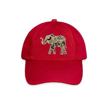 Éléphant - Casquette classique - rouge classique - Devant