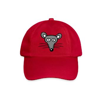 Mouse Mouse Cute Little Rat Rodent Friendly - Baseball Cap - classic red - Front