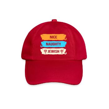 Hanukkah Chanukkah Hanukah - Baseball Cap - classic red - Front