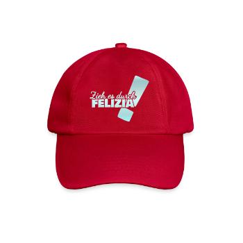 Prénom Felizia - Casquette classique - rouge classique - Devant