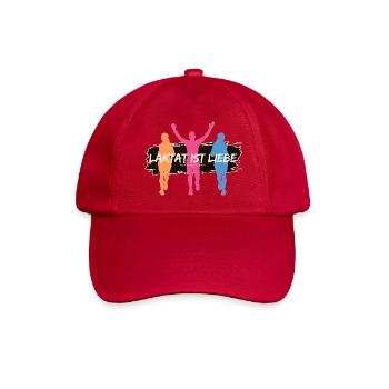 Lactate is Love – Runner Edition - Baseball Cap - classic red - Front