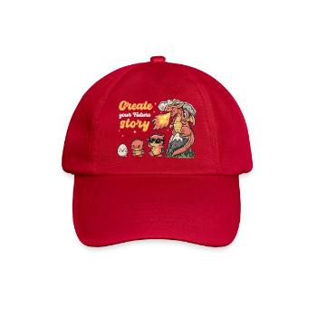 Create Your Future Story Enfant École Motivation - Casquette classique - rouge classique - Devant