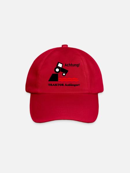 Tractor Beginners - Baseball Cap - classic red