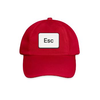 Raccourci de la touche Esc - Casquette classique - rouge classique - Devant