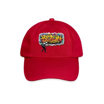 Berlin Graffiti Skyline Urban Streetwear Style - Baseball Cap - classic red - Front