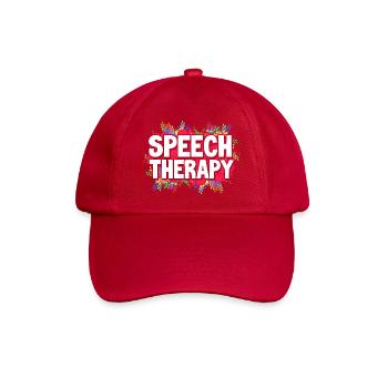 Speech Therapist Speech Therapist - Baseball Cap - classic red - Front