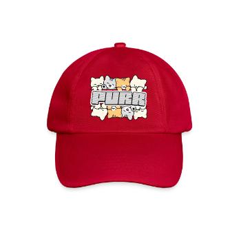 Logo de l’équipe de chats - Casquette classique - rouge classique - Devant