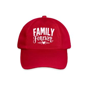 Family Forever - Baseball Cap - classic red - Front