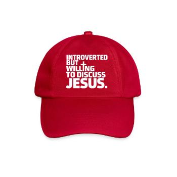 L’humour chrétien pour les croyants - Casquette classique - rouge classique - Devant