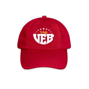 VEB Vati DDR Geschenk - Baseballkappe - klassisch Rot - Vorne
