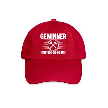 Erzgebirge Gewinner - Baseballkappe - klassisch Rot - Vorne
