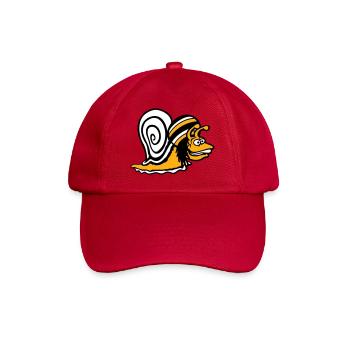 snail reggae music rasta hair hat Jamaica - Baseball Cap - classic red - Front