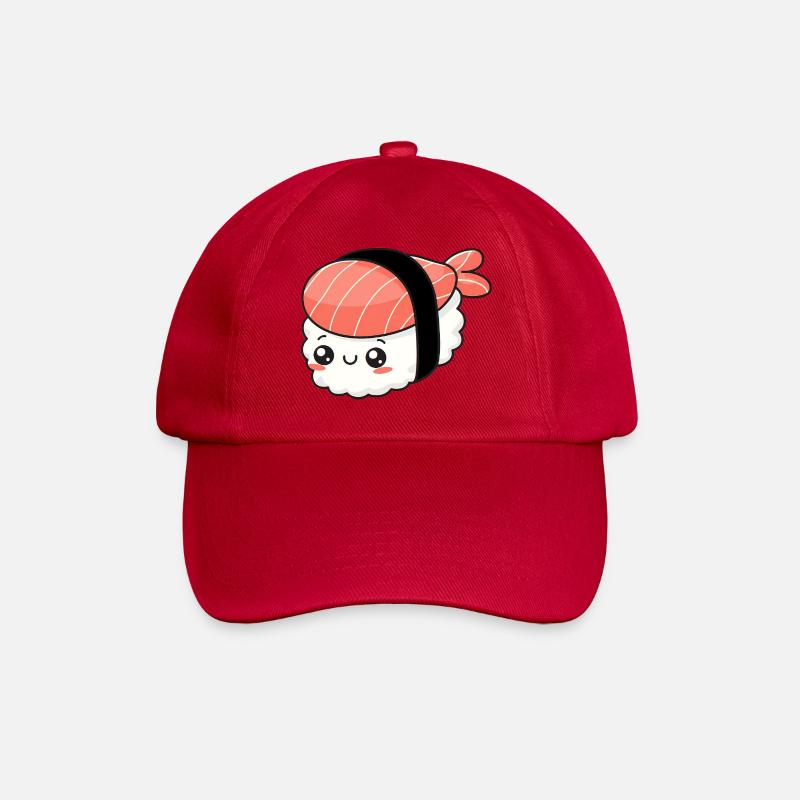 Kawaii Sushi - Casquette classique - rouge classique