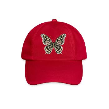 Boho Butterfly - Baseball Cap - classic red - Front