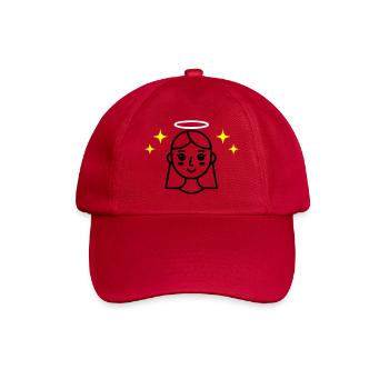 ange-visage-radiant-beauté-amour-propre - Casquette classique - rouge classique - Devant
