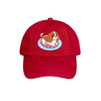 Sommerbojen-Schwimmerwelpe - Baseballkappe - klassisch Rot - Vorne