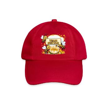 abeille, apiculteur, nid d’abeille, fleurs, insecte des prairies, - Casquette classique - rouge classique - Devant