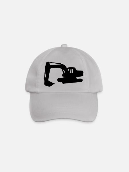 bagger - Baseballkappe - Grau