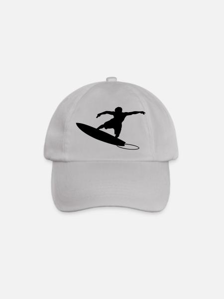 Surfer 4 (Vector) - Baseballkappe - Grau