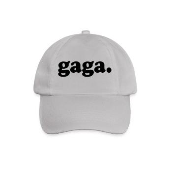 gaga - Baseballkappe - Grau - Vorne