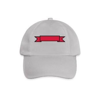 Banner - Baseballkappe - Grau - Vorne