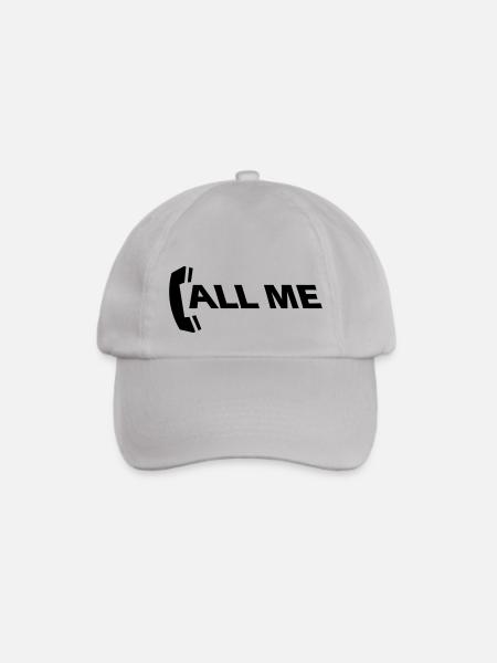 call_me_1c - Baseballkappe - Grau