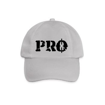 pro - Baseballkappe - Grau - Vorne