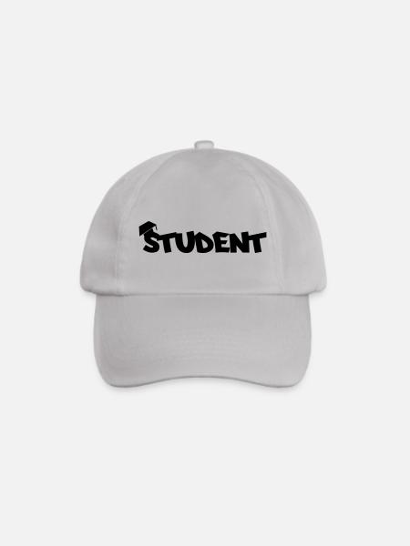 student - Baseballkappe - Grau