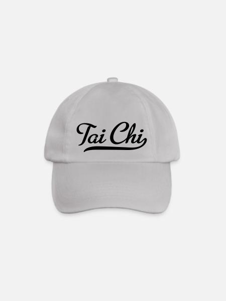 tai chi - Baseballkappe - Grau