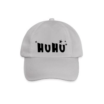 huhu - Baseballkappe - Grau - Vorne