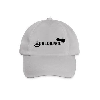 Obedience - Baseballkappe - Grau - Vorne