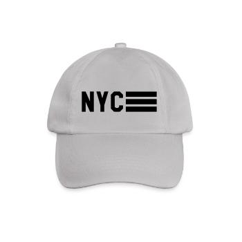 NYC - Baseballkappe - Grau - Vorne