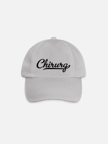 Chirurg - Baseballkappe - Grau