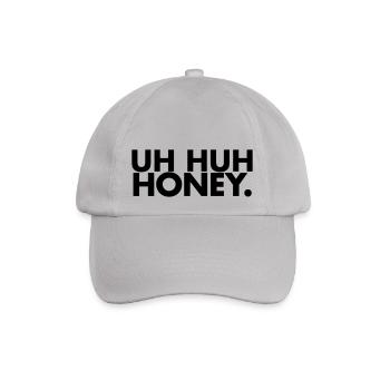 Uh huh honey - Baseballkappe - Grau - Vorne