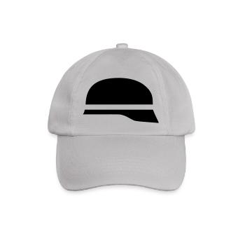 Feuerwehrhelm - Baseballkappe - Grau - Vorne