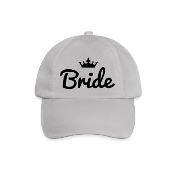 Bride Crown - Baseballkappe - Grau - Vorne