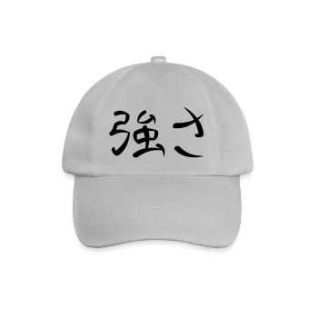 Kanji - Strength - Baseballkappe - Grau - Vorne