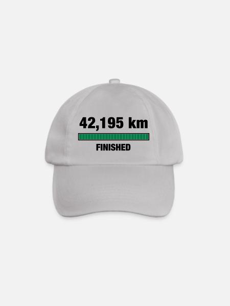 Marathon Finisher - Baseballkappe - Grau