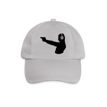 Sportschiessen -grau- - Baseballkappe - Grau - Vorne