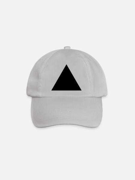Minimalistic triangle - Baseballkappe - Grau