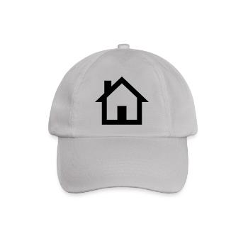 Haus - Baseballkappe - Grau - Vorne